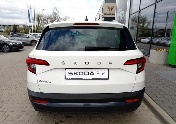 Skoda Karoq cena 109900 przebieg: 96028, rok produkcji 2019 z Wąsosz małe 497